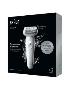 Braun Silk-épil 9 BR2-225328 epilatore 40 pinzette Grigio, Bianco 2