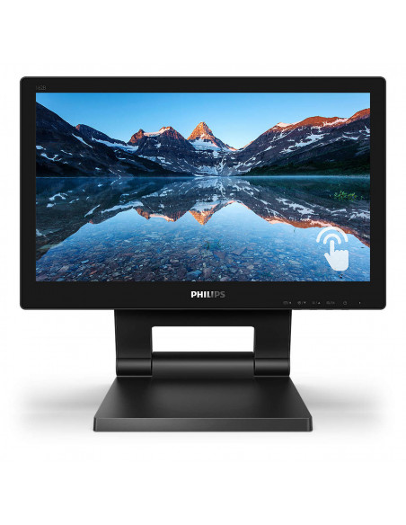 Philips 162B9T/00 Monitor PC 39,6 cm (15.6") 1366 x 768 Pixel HD LCD Touch screen Nero