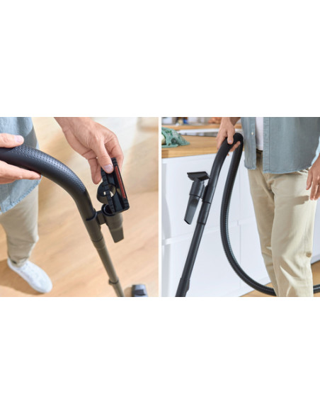 Bosch Serie 4 BGB38BA1 aspirapolvere a traino 4 L A cilindro Secco 600 W Sacchetto per la polvere