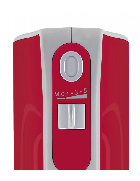 Bosch MFQ40303 Sbattitore Styline Colour 500 W Rosso, Argento