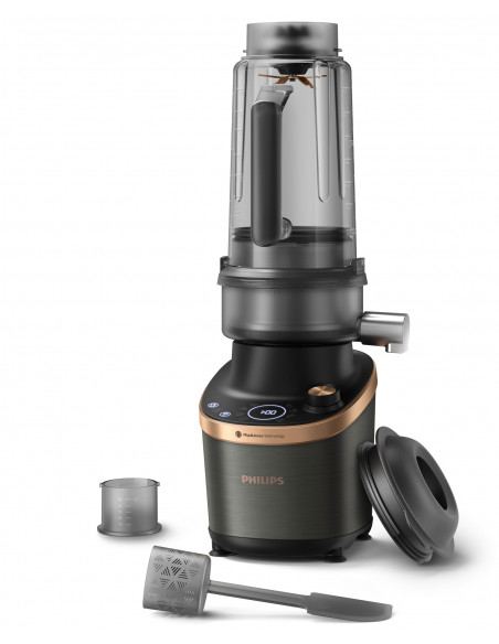 Philips HR3770/00 frullatore Frullatore per cottura 1500 W Nero, Rame