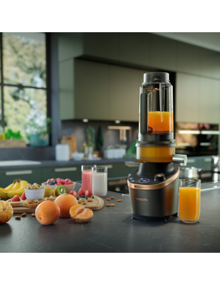 Philips HR3770/00 frullatore Frullatore per cottura 1500 W Nero, Rame