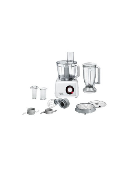 Bosch MC812W501 Food processor MultiTalent 8 1000 W Bianco