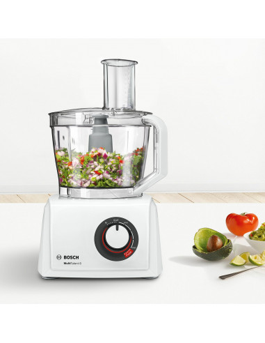 Bosch MC812W501 Food processor MultiTalent 8 1000 W Bianco