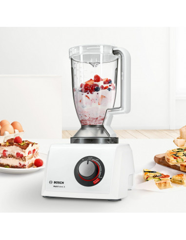 Bosch MC812W501 Food processor MultiTalent 8 1000 W Bianco