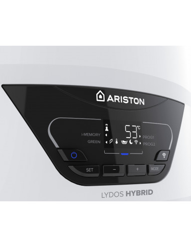 Ariston LYDOS HYBRID WI-FI 100 Orizzontale/Verticale Ibrido (con e senza serbatoio) Sistema di caldaia combinato Bianco