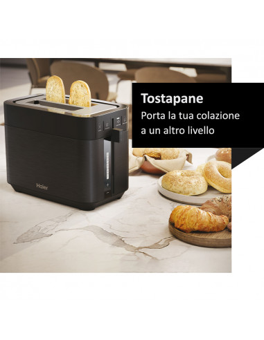 Haier SERIE 5, Tostapane, Nero, HTO5A3 011