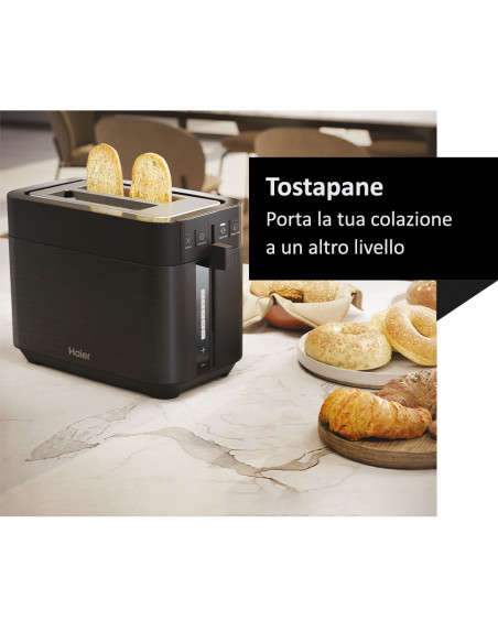 Haier SERIE 5, Tostapane, Nero, HTO5A3 011