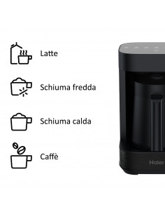 Haier Multi Beverage I-Master Serie 5 Nero, Salvaspazio 3 in 1, 6 programmi automatici 2