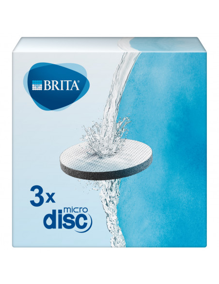 Brita Filtri per acqua MicroDisc Pack 3 - Per 3 mesi di filtrazione