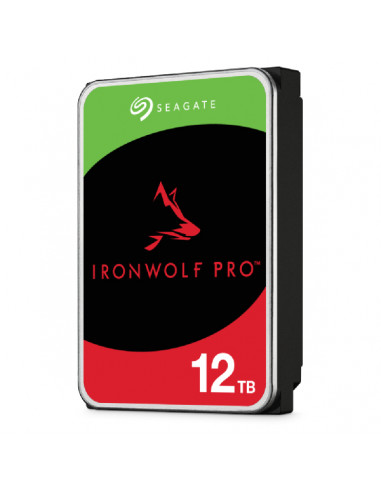 Seagate IronWolf Pro ST12000NT001 disco rigido interno 12 TB 7200 Giri/min 256 MB 3.5" Serial ATA III
