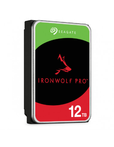 Seagate IronWolf Pro ST12000NT001 disco rigido interno 12 TB 7200 Giri/min 256 MB 3.5" Serial ATA III