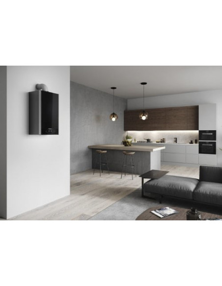 Ariston ALTEAS ONE+ NET 30 Verticale Senza serbatoio (istantaneo) Sistema di caldaia combinato Nero