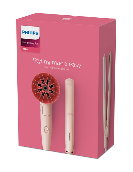 Philips Serie 3000 3000 Series BHP398/00 Set per styling dei capelli