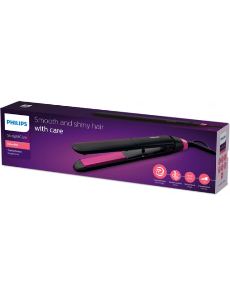 Philips StraightCare Essential Piastra per capelli ThermoProtect BHS375/00