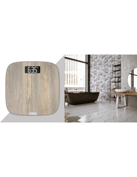 Rowenta BS1600 bilance pesapersone Quadrato Legno Bilancia pesapersone elettronica