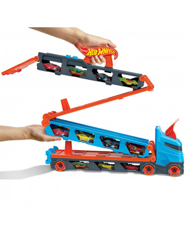 Hot Wheels City HW Camion 2in1 Trasport+Pista