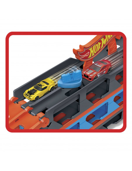 Hot Wheels City HW Camion 2in1 Trasport+Pista