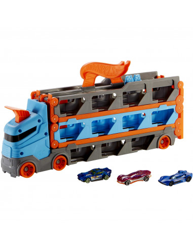 Hot Wheels City HW Camion 2in1 Trasport+Pista