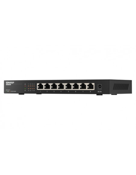 QNAP QSW-1108-8T switch di rete Non gestito 2.5G Ethernet (100/1000/2500) Nero