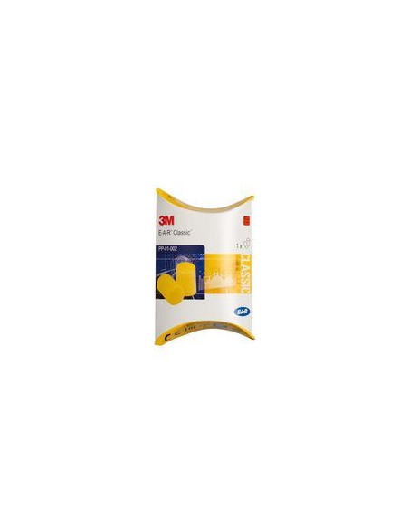 3M PP-01-002 Tappo auricolare monouso Giallo 2 pz