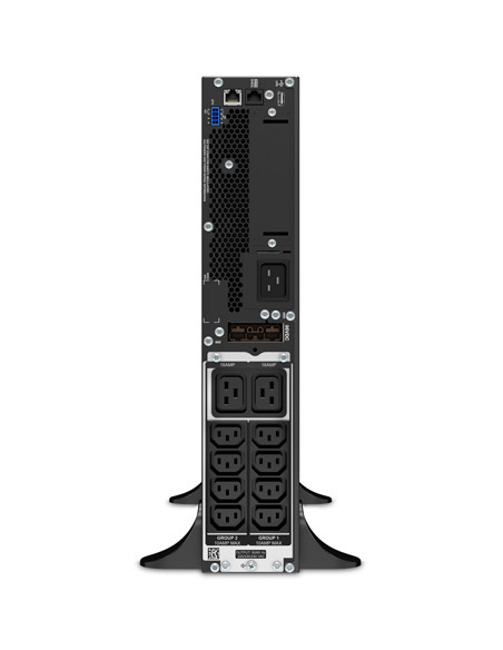 APC SRT3000XLI gruppo di continuità (UPS) Doppia conversione (online) 3 kVA 2700 W 10 presa(e) AC