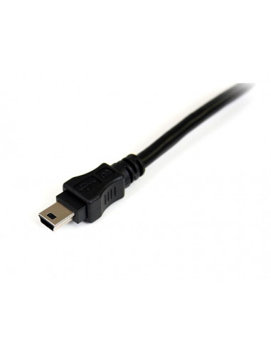 StarTech.com Cavo a doppia alimentazione per disco rigido esterno HDD a splitter Y - cavo USB A a mini B da 1,8m