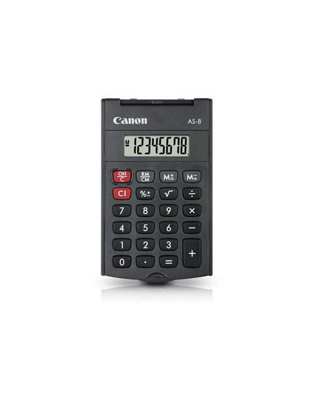 Canon AS-8 calcolatrice Tasca Calcolatrice con display Grigio