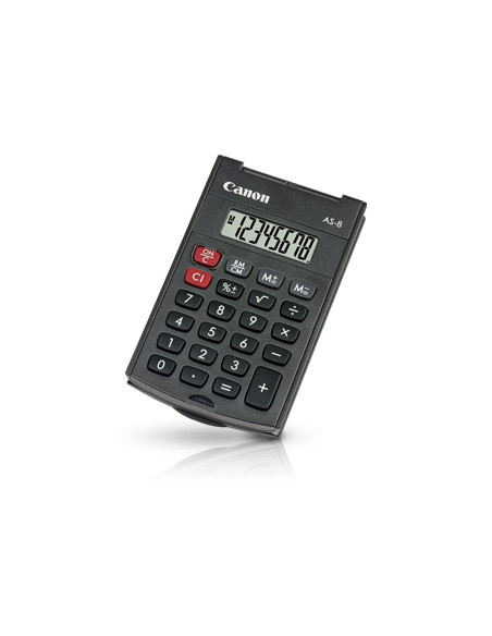 Canon AS-8 calcolatrice Tasca Calcolatrice con display Grigio