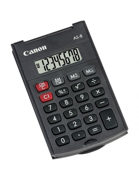 Canon AS-8 calcolatrice Tasca Calcolatrice con display Grigio