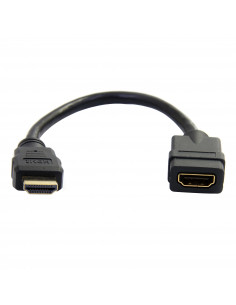 StarTech.com HDMIEXTAA6IN cavo HDMI 0,152 m HDMI tipo A (Standard) Nero