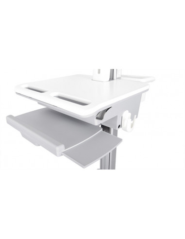 Multibrackets 0766 carrello e supporto multimediale Argento, Bianco Computer portatile Carrello multimediale
