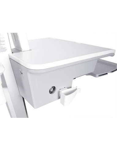 Multibrackets 0766 carrello e supporto multimediale Argento, Bianco Computer portatile Carrello multimediale