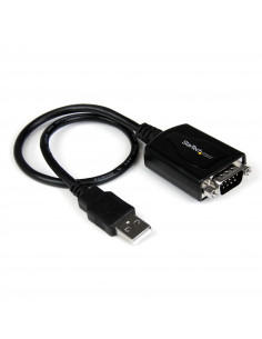 StarTech.com Cavo adattatore DB9 USB a seriale RS-232 30 cm, con interfaccia COM
