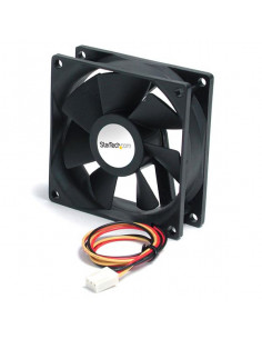StarTech.com FAN6X25TX3H sistema di raffreddamento per computer Case per computer Ventilatore 6 cm Nero 1 pz