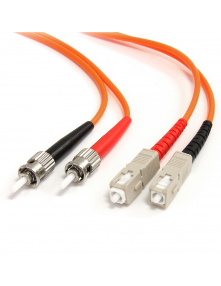StarTech.com Cavo di rete patch ST - SC 62.5/125 multimodale duplex in fibra ottica da 2m