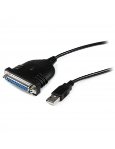 StarTech.com Cavo adattatore stampante USB a parallela DB25 - 1,80 m - M/F