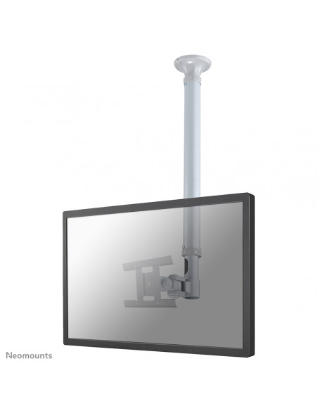 Neomounts FPMA-C100SILVER Supporto monitor/TV a soffitto 10-30" - alt. 79-129 cm
