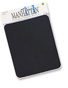 Manhattan 423533 tappetino per mouse Nero