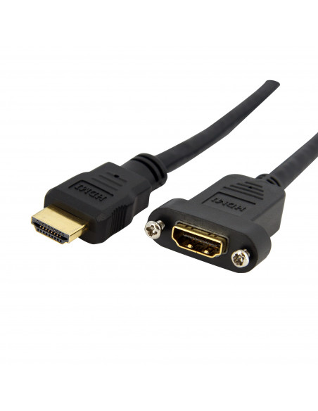 StarTech.com Cavo HDMI Standard per montaggio a pannello da 91 cm - F/M