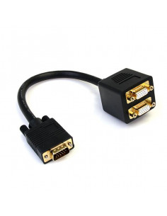 StarTech.com Cavo Sdoppiatore VGA a 2 uscite VGA - Cavo Y splitter VGA a doppia uscita VGA - M/F da 30 cm