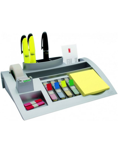 3M C50 organizzatore per cassetto di scrivania Argento