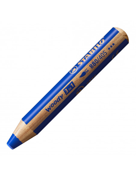 STABILO woody 3 in 1 Blu 1 pz