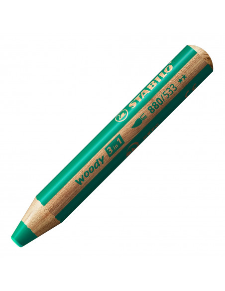 STABILO woody 3 in 1 Verde 1 pz