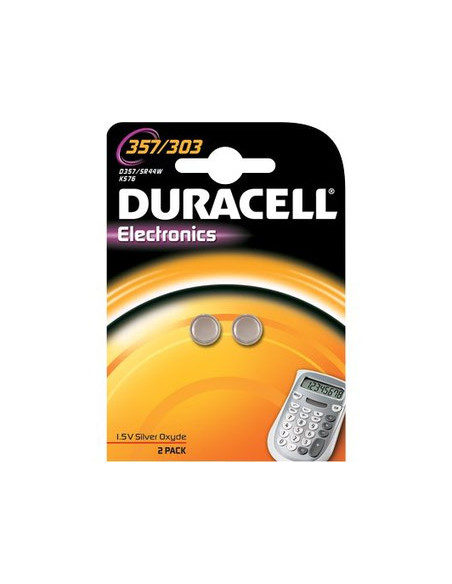 Duracell 303/357 Batteria monouso SR44 Ossido d'argento (S)