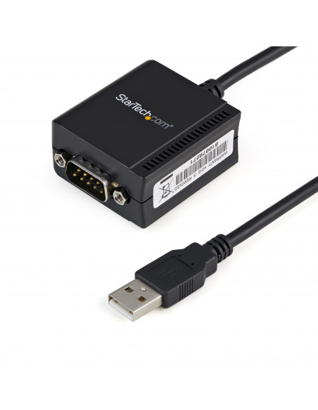 StarTech.com Cavo adattatore RS-232 USB FTDI a seriale 1 porta, con interfaccia COM
