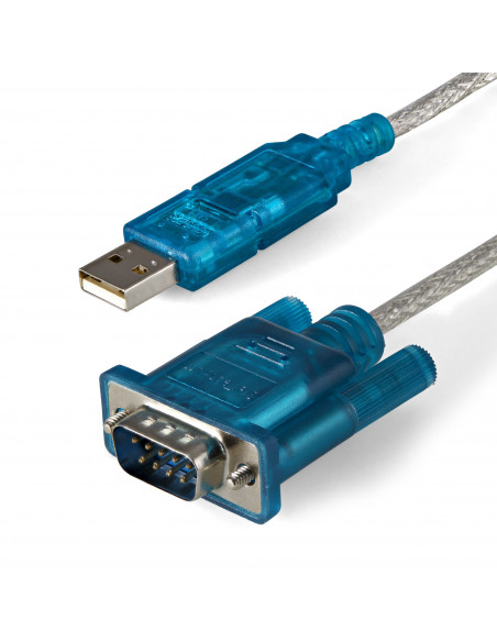 StarTech.com Cavo adattatore seriale USB a RS-232 DB9 90 cm - M/M