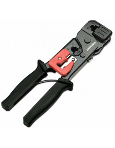 Intellinet 210836 pinza crimpatrice Nero, Rosso