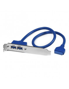StarTech.com Adattatore piastra slot USB 3.0 A femmina 2 porte