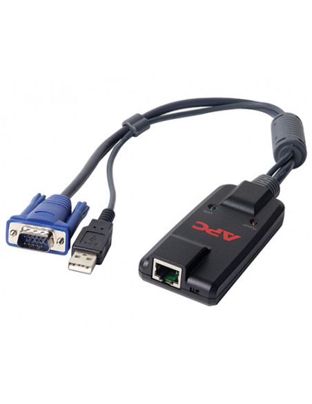 APC KVM-USBVM cavo per tastiera, video e mouse Nero